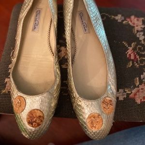Oscar de la Renta ballet slippers